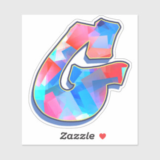 Letter G _ Graffiti alfabet letters Sticker