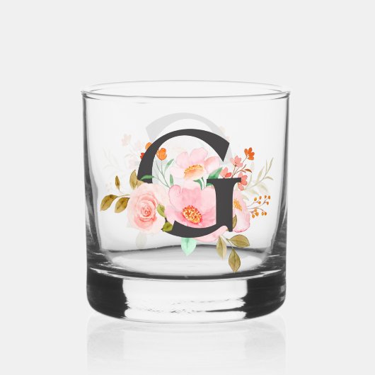 Letter G Whisky Glas (Voorkant)