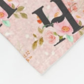 Letter H Fleece Deken (Hoek)