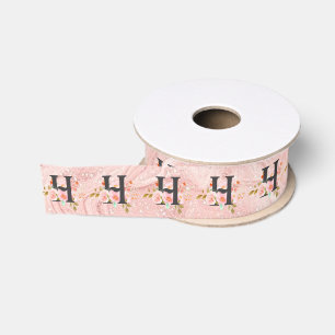 Letter H Grosgrain Lint