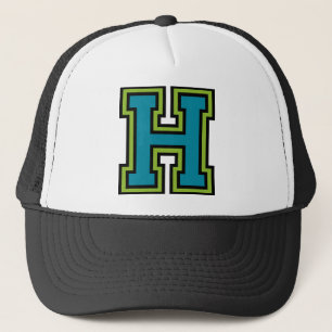 Letter "H"-Monogram Trucker Pet