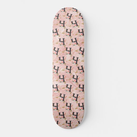 Letter H Skateboard (Voorkant)