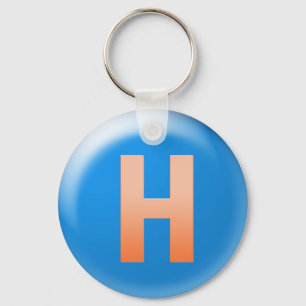 Letter H Sleutelhanger
