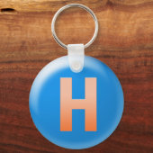 Letter H Sleutelhanger (Voorkant)