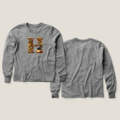 Letter H Thanksgiving gift style  (Voorkant /achterkant)