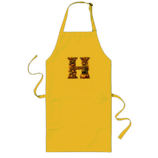 Letter H Thanksgiving gift style Lang Schort