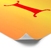 Letter I Poster (Hoek)