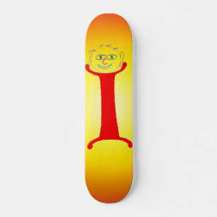 Letter I-skateboard Skateboard