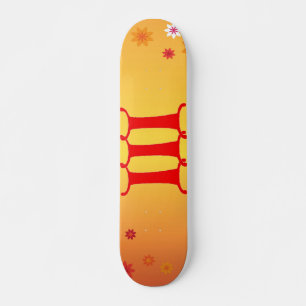 Letter I-skateboard Skateboard