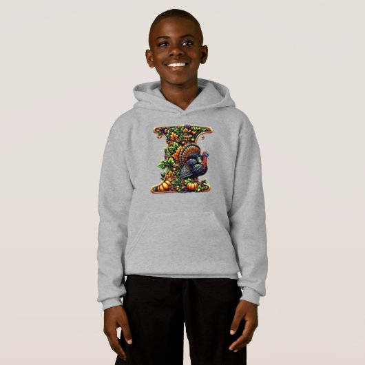 Letter I Thanksgiving gift (Devant entier)