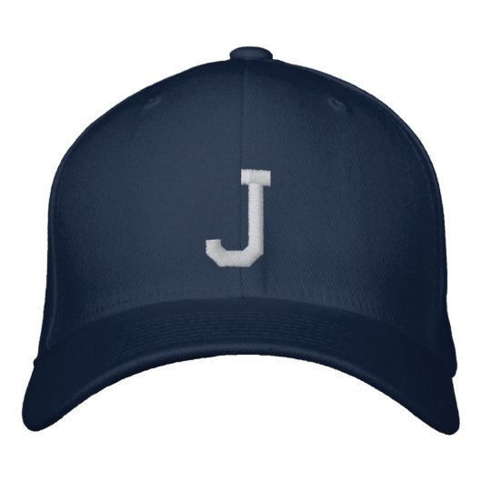 Letter J baseball cap jesus hat  (Voorkant)