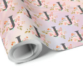 Letter J Cadeaupapier (Rol Hoek)