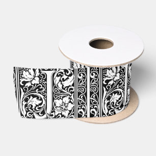 Letter J Middeleeuwse Monogram Art Nouveau Lint