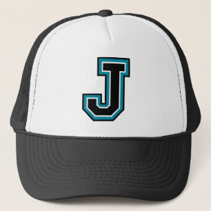 Letter "J" Monogram Trucker Pet