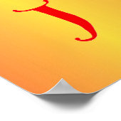 Letter J Poster (Hoek)