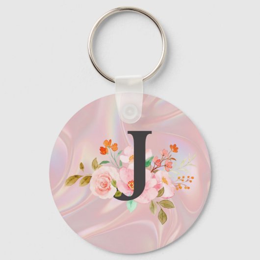 Letter J Sleutelhanger (Voorkant)