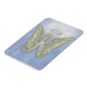 Letter K Engel Monogram Magneet (Linkerzijde)