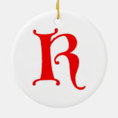 Letter K Ornament (Achterkant)