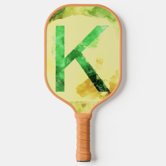 Letter K Pickleball Paddle (Voorkant)