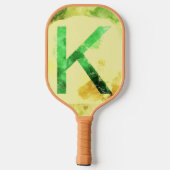 Letter K Pickleball Paddle (Achterkant)