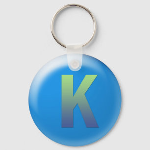 Letter K Sleutelhanger