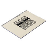 Letter L  Celtic Knot Monogram Notitieboek (Linkerzijde)