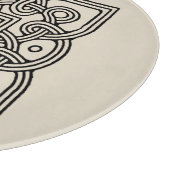 Letter L  Celtic Knot Monogram Snijplank (Hoek)