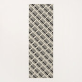 Letter L  Celtic Knot Monogram Yogamat (Achterkant)