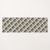 Letter L  Celtic Knot Monogram Yogamat (Voorkant (horizontaal))