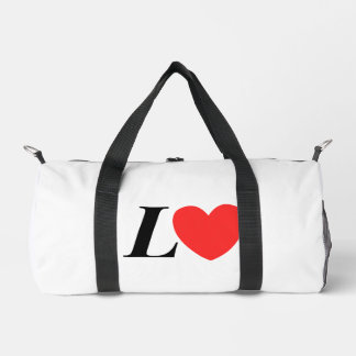 Letter L Heart - Valentine Initial Love Design Plunjezak