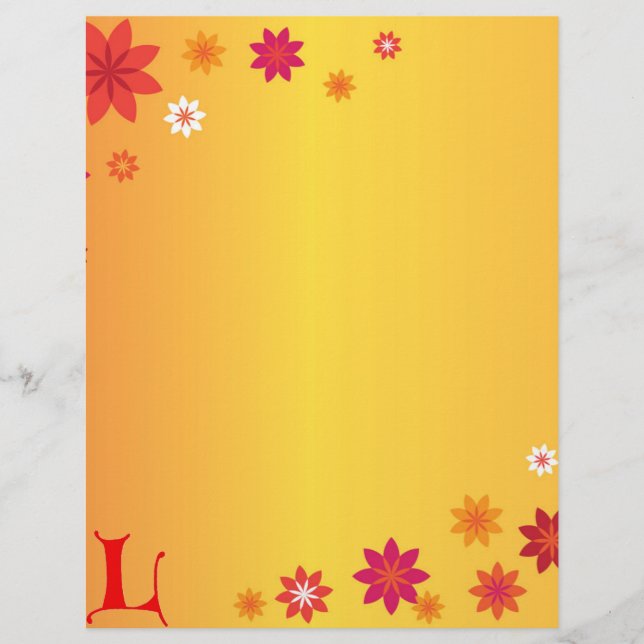 Letter L Letterhead (Voorkant)