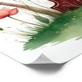 Letter L Lotus Flower Fairy Art Poster - Botanical (Coin)