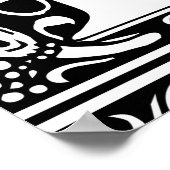 Letter L Medieval Monogram  Initiaal Poster (Hoek)