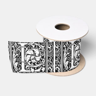 Letter L Middeleeuwse Monogram Art Nouveau Lint
