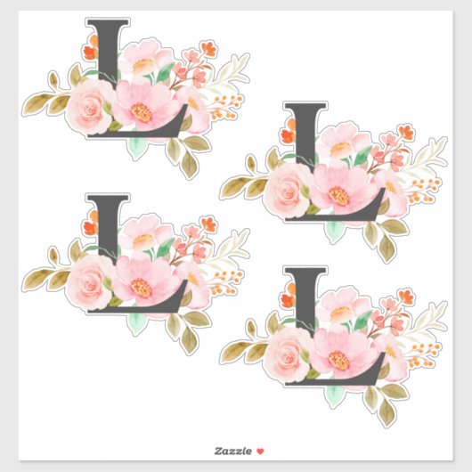 Letter L Sticker (Vel)