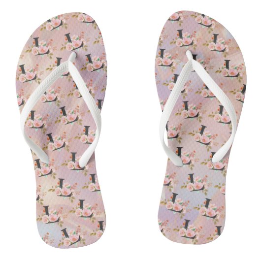 Letter L Teenslippers (Voetbed)