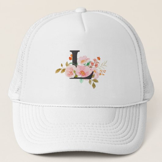 Letter L Trucker Pet (Voorkant)