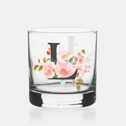 Letter L Whisky Glas (Voorkant)