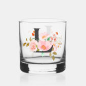 Letter L Whisky Glas (Achterkant)