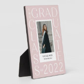 Letter Lijst EDITABLE KLEURENSCHAP Afstuderen Fotoplaat (Zijkant)