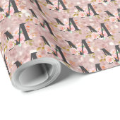 Letter M Cadeaupapier (Rol Hoek)