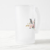 Letter M Matglas Bierpul (Voorkant rechts)
