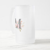Letter M Matglas Bierpul (Voorkant links)