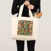 Letter 'M' met Angel - tas (Voorkant (product))