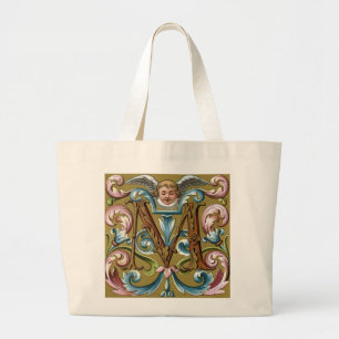 Letter 'M' met Angel - tas