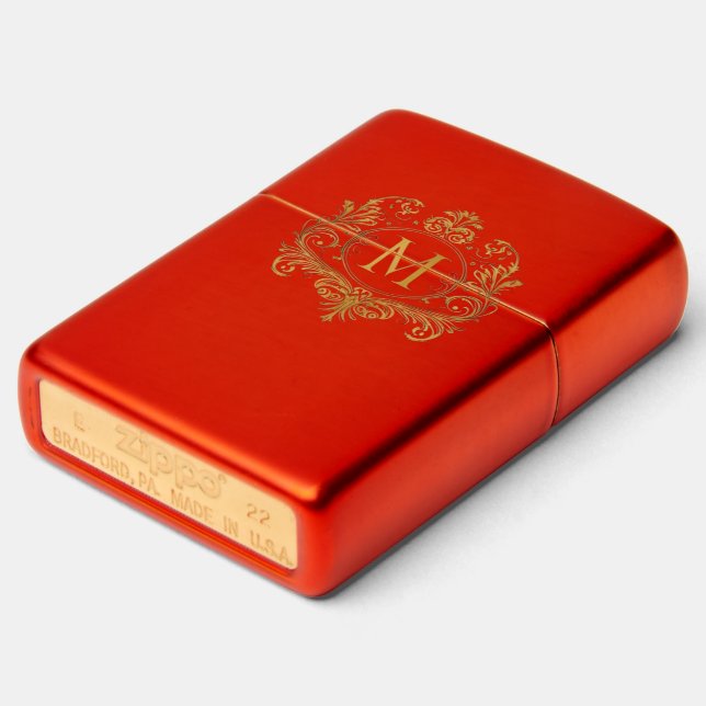 Letter M. Monogram (Angle)