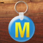 Letter M Sleutelhanger (Voorkant)