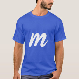 letter m T-shirt