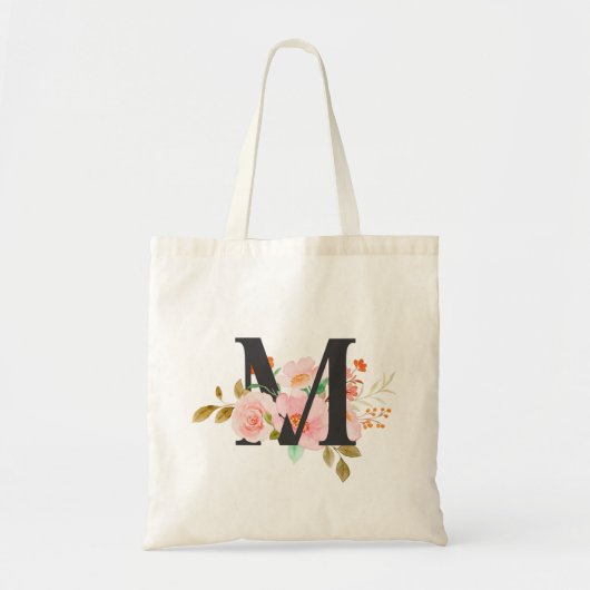 Letter M Tote Bag (Voorkant)