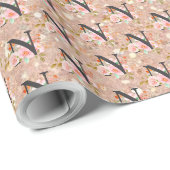 Letter N Cadeaupapier (Rol Hoek)
